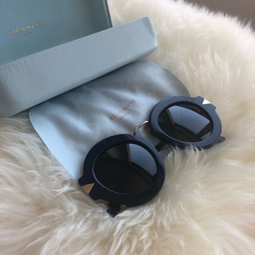 Like new condition- Karen Walker Sunglasses
